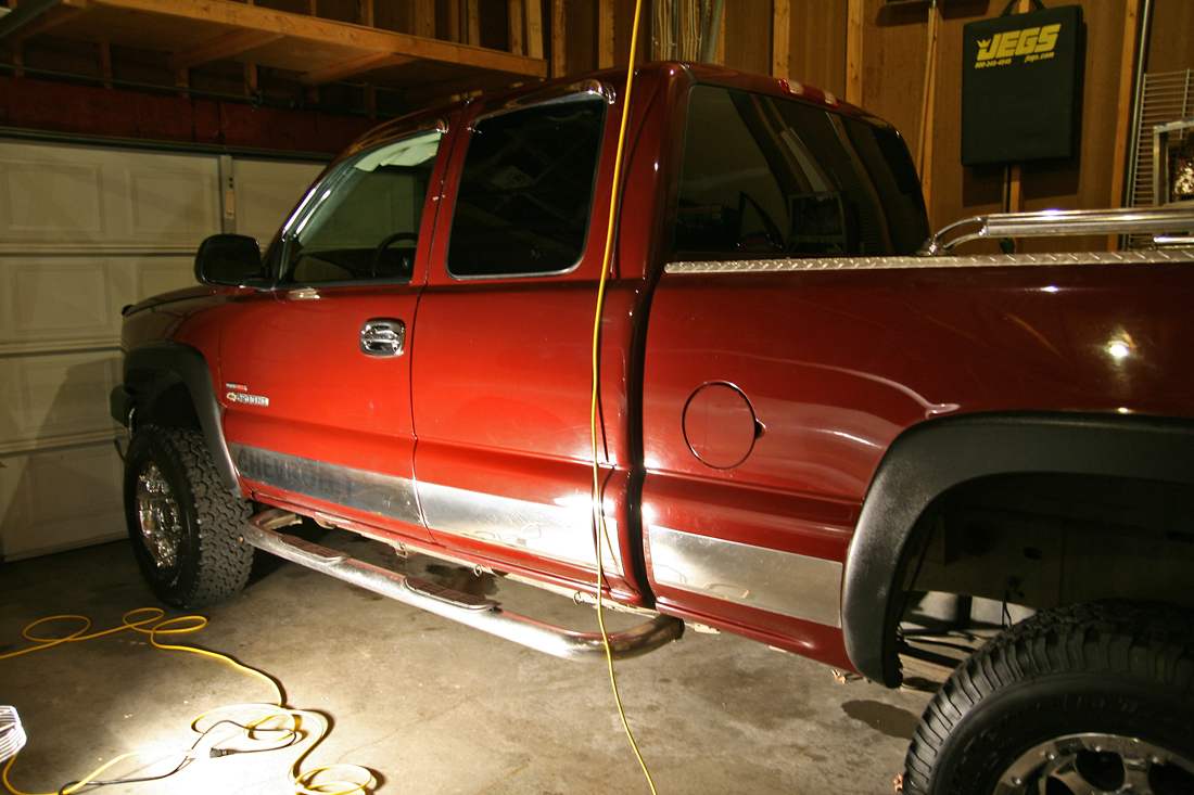 Help troubleshoot my LB7 issues; block heater; fluid leak; parking